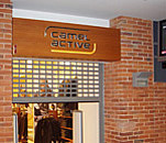 Parduotuvės «Camel Active» iškaba